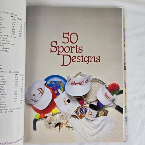 Meredith Press 501 Cross Stitch Designs Sam Hawkins Hardcover Book Illustrated - Picture 10 of 13